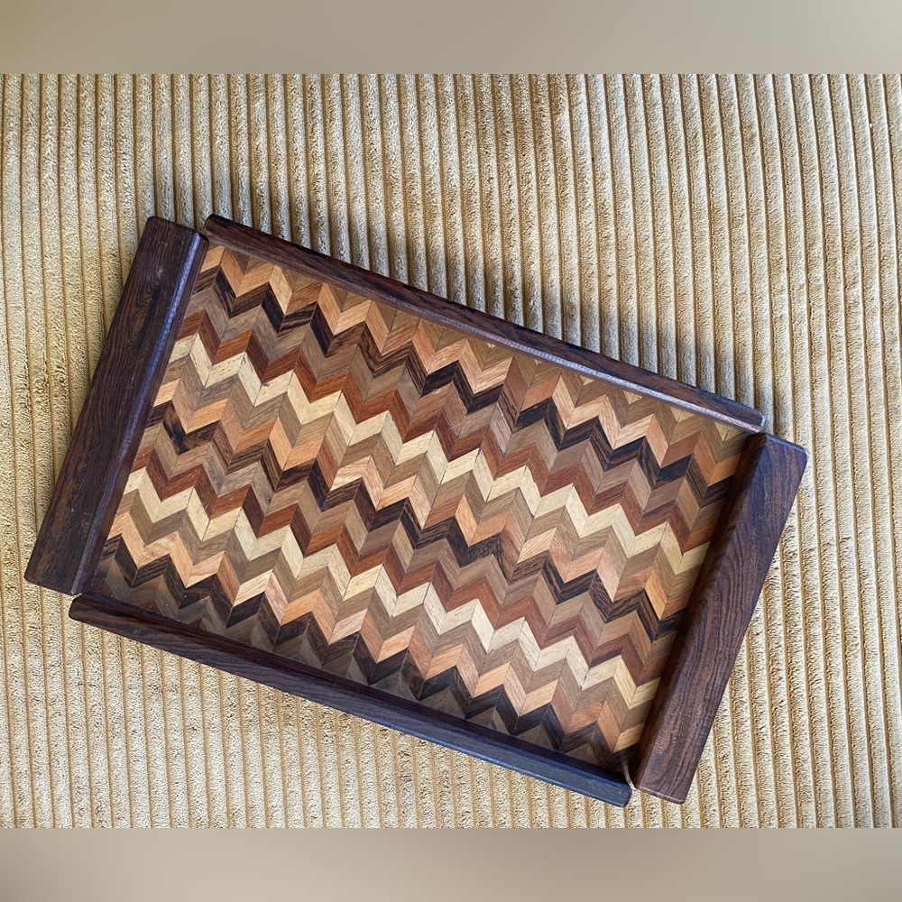 Don S. Shoemaker Chevron Tray